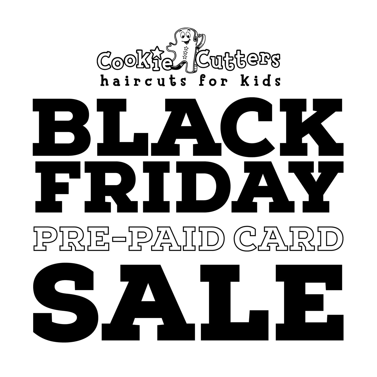 FREE MOM OR DAD BONUS CUT INCLUDED Our Best Black Friday Sale EVER!